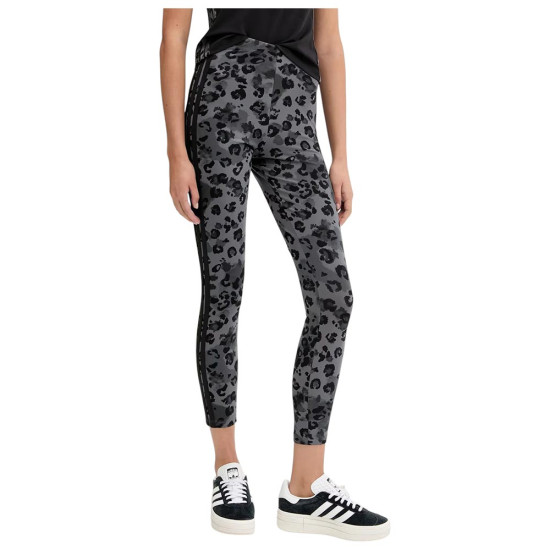 Adidas Γυναικείο κολάν Animal Print 3-Stripes Leggings